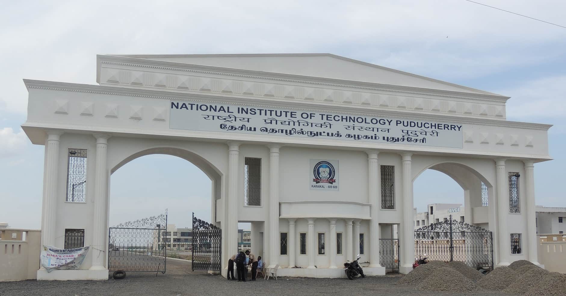  from National Institute of Technology, Karaikal