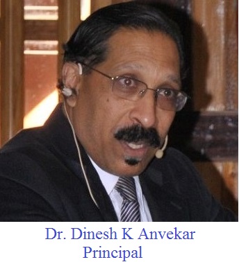 Dr. Dinesh K. Anvekar, dean/principal of Alpha College of Engineering, Bengaluru