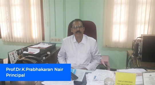 Dr. k. Prabhakaran Nair, dean/principal of Sree Chitra Tirunal College of Engineering, Thiruvananthapuram