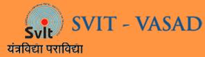 Logo of Sardar Vallabhbhai Patel Institute of Technology
