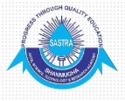 Logo of SASTRA University